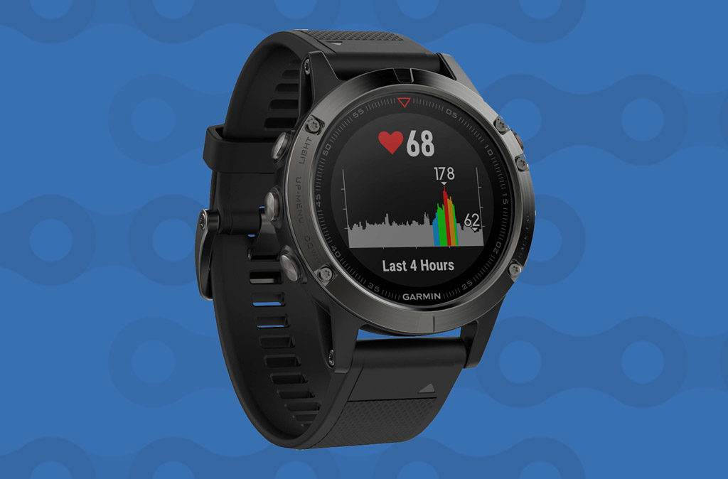 Smartwatch voor wielrenners Garmin Fenix 5