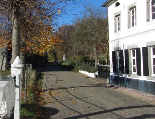 De beklimming van de Hagendoornweg in Oirsbeek