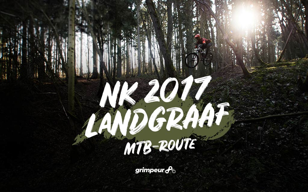 Mountainbike route Landgraaf NK 2017