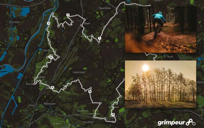 Mountainbikeroute Bunderbos